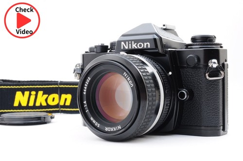 Nikon black 35mm slr - nikon, film