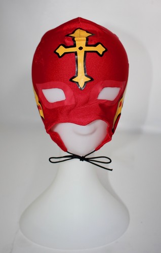 Childs wrestling mask red - mask,