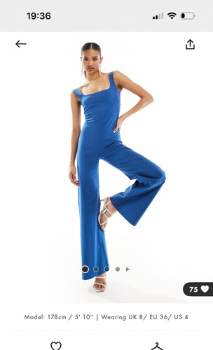 Vesper square neck wide leg - vesper,