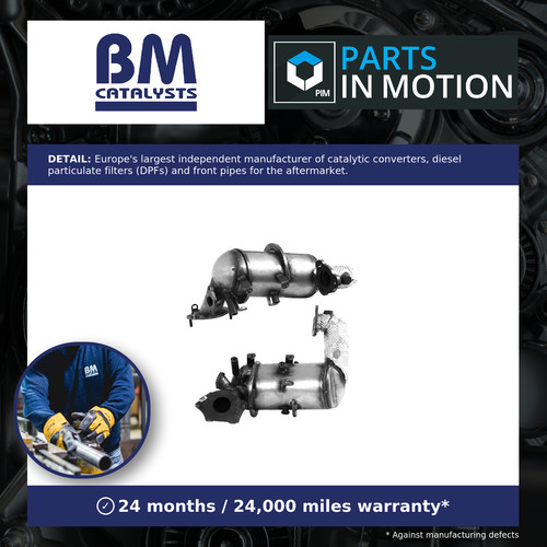 Catalytic converter with dpf - catalytic,