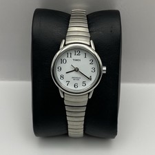 24mm Timex Indiglo Quartz Watch Ladies WR 30m CR1216 Cell For Parts Or Repair