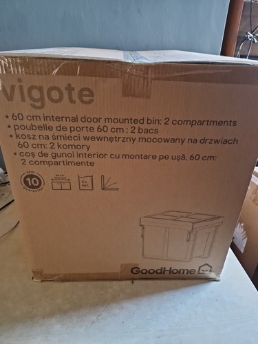 Goodhome vigote dark grey - dark,