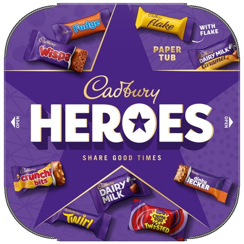 Cadbury heroes assortment - heroes, of