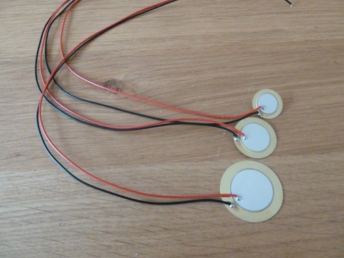 Long lead piezo 20mm - long,