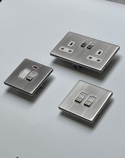 Screwless brushed satin - screwless,