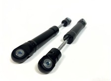Lambretta Front shockers (dampers) Black, Thin retro slim type, BGM