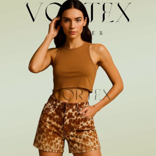 Women brown white real - white,