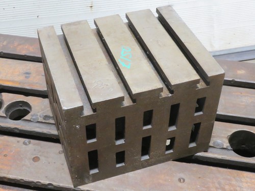 Cast iron cube x - cube, 12"