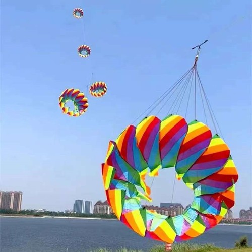 Huge kite polyester flying - 3d,