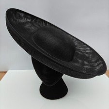 black large wide brim DIY