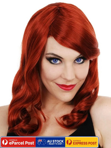 W844 scarlett red mermaid - w844,