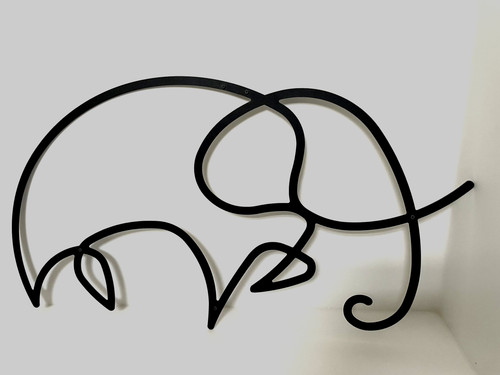 Elephant animal wall art - elephant,