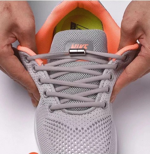 Tie elastic shoe laces - tie,