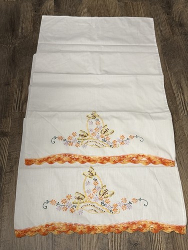 Antique pair cotton - cotton, pillow