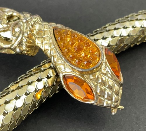 Vintage whiting davis - &, gold