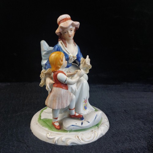 Vintage lady porcelain - porcelain, and