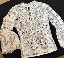 Woman’s Lipsy Lace Top Size 8