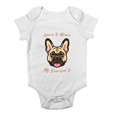 Dog Lover Baby Grow Vest Home