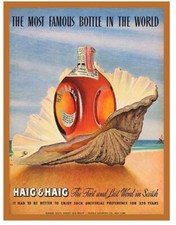 HAIG & HAIG WHISKY Retro Metal