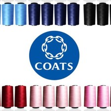 Coats Moon Sewing Thread - 5000yd Cones, 100% Polyester, Various Colors