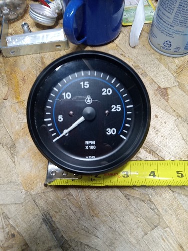 Vdo 3000 rpm tachometer - vdo,