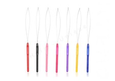 Nano Ring or Micro Ring Hair Extensions Wire Pulling Loop Hook Tool x 3 UK Stock