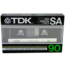 ⭐TDK SA 90 CHROME TYPE II