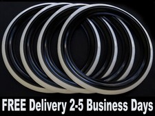 1 piece 15" BLACK White WALL