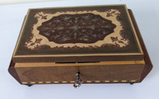 vintage wooden marquetry