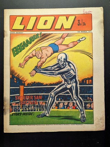 Lion comic 6th march 1971 - lion,