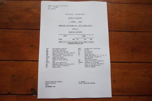 1979 fascimilie tinsley depot - fascimilie,