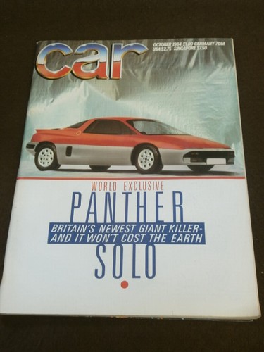 Car magazine panther - car,