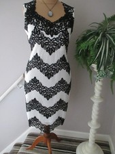 ROMAN BLACK AND WHITE LACE