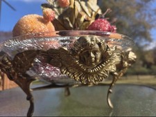 Vtg Hollywood Regency Brass