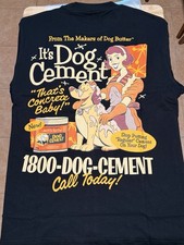 Cool Shirtz Dog Cement T Shirt
