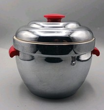 Mid Century THERMOS 1950's  Brand Chrome Ice Bucket Model No. 923