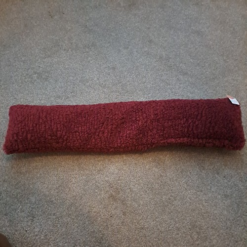 Bnwt burgundy plush teddy - burgundy,