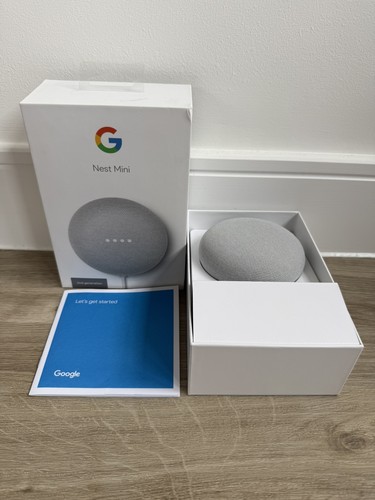 Google nest mini - nest, chalk