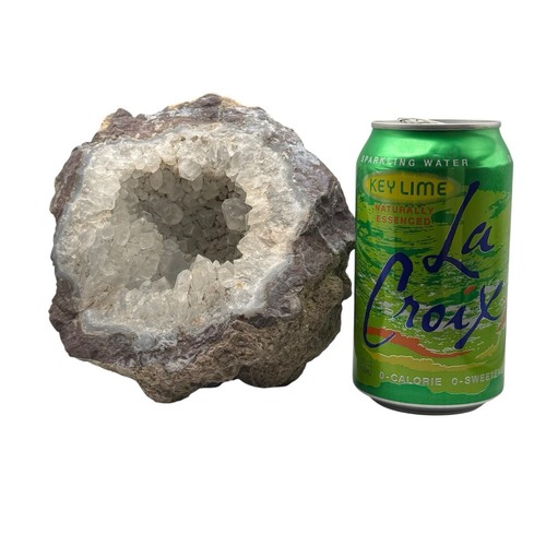 Large natural quartz geode - large,