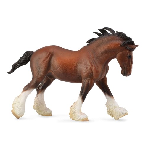 Collecta clydesdale stallion - stallion,