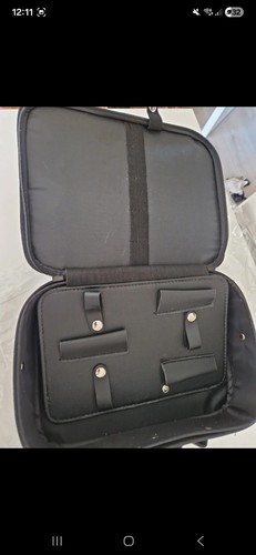 Leather hair case - leather,
