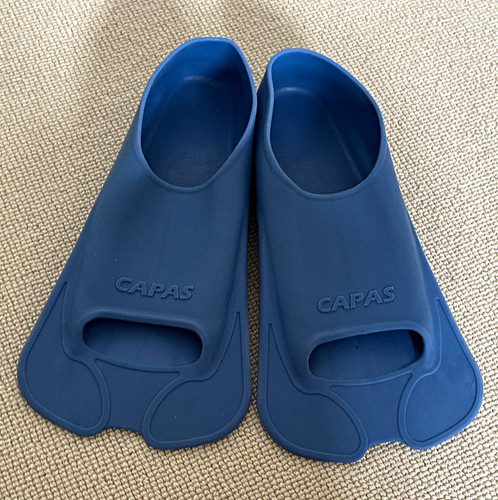 Capas blue short swim fins - capas,
