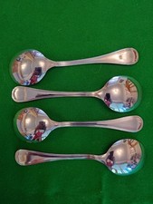 Guy Degrenne Stainless Steel Soup Spoons