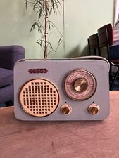 Decca Debonaire transistor radio vintage 1960s light blue # WORKING# No Battery