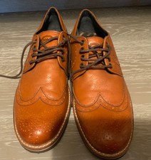 Base London Brogue Shoe Tan Size 41