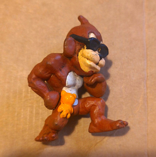 Monkey mini figurine with - mini,