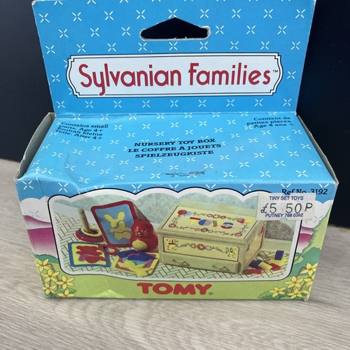 Sylvanian toy box set chest - sylvanian,