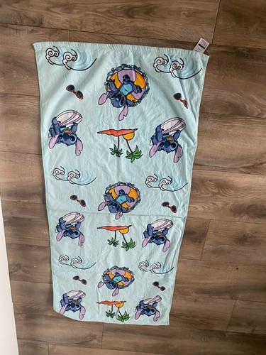 Blue stitch towel with - blue,