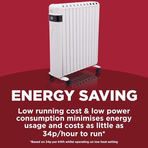 Black decker oil - black, radiator
