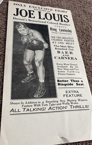 1935 joe louis king - joe,
